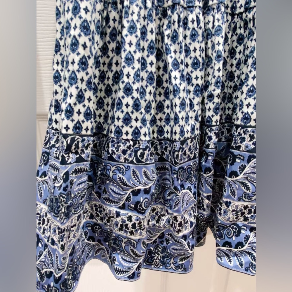 NWT Veronica Beard Dinia Printed Midi Dress Size 8 - Picture 10 of 10